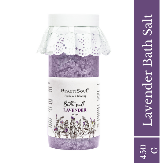 Beautisoul Lavender Bath Salt 450 g