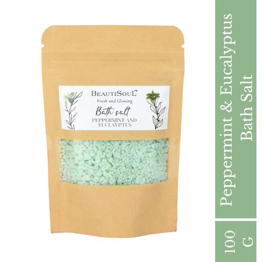 Beautisoul Peppermint and Eucalyptus Bath Salt 100 g