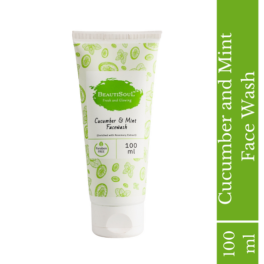 Beautisoul Cucumber and Mint Face Wash - 100 ml